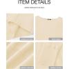 imageBTFBM Off Shoulder Sweaters for Women Trendy 2025 Fall Long Sleeve Casual Basic Knit Winter Oversized Pullover SweaterBeige White