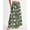 imageBTFBM Women Casual High Waist Wide Leg Pants 2026 Spring Summer Long Palazzo Pants Pocket Lounge Beach Vacation ClothesPrint Army Green White