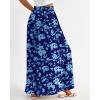 imageBTFBM Women Casual High Waist Wide Leg Pants 2026 Spring Summer Long Palazzo Pants Pocket Lounge Beach Vacation ClothesPrint Dark Blue