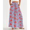 imageBTFBM Women Casual High Waist Wide Leg Pants 2026 Spring Summer Long Palazzo Pants Pocket Lounge Beach Vacation ClothesPrint Light Blue Red