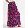imageBTFBM Women Casual High Waist Wide Leg Pants 2026 Spring Summer Long Palazzo Pants Pocket Lounge Beach Vacation ClothesPrint Navy Rose Red