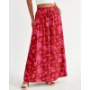 imageBTFBM Women Casual High Waist Wide Leg Pants 2026 Spring Summer Long Palazzo Pants Pocket Lounge Beach Vacation ClothesPrint Red