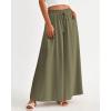imageBTFBM Women Casual High Waist Wide Leg Pants 2026 Spring Summer Long Palazzo Pants Pocket Lounge Beach Vacation ClothesSolid Army Green