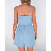 imageBTFBM Summer Rompers For Women 2026 Casual One Piece Spaghetti Strap Sleeveless Shorts Jumpsuit Beach Vacation OutfitsBlue
