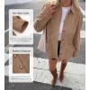imageBTFBM Faux Suede Jacket Women Fall Fashion 2026 Leather Jackets Long Sleeve Button Down Winter Coats Shackets OuterwearLight Khaki