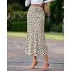imageBTFBM Satin Skirts for Women Trendy Spring Summer 2026 High Waisted Leopard Print Cocktail Wedding Long Silk Midi SkirtApricot Black