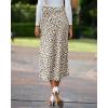 imageBTFBM Satin Skirts for Women Trendy Spring Summer 2026 High Waisted Leopard Print Cocktail Wedding Long Silk Midi SkirtApricot Black