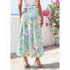 imageBTFBM Satin Skirts for Women Trendy Spring Summer 2026 High Waisted Leopard Print Cocktail Wedding Long Silk Midi SkirtBig Floral Light Blue