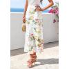 imageBTFBM Satin Skirts for Women Trendy Spring Summer 2026 High Waisted Leopard Print Cocktail Wedding Long Silk Midi SkirtFloral White