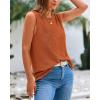 imageBTFBM Womens Sleeveless Sweater Vest 2026 Summer Crew Neck Ribbed Knit Lightweight Pullover Casual Loose Fit Tank TopsCaramel