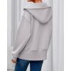 imageBTFBM Hoodies for Women Zip Up jacket Drawstring Spring Fashion 2026 Trendy Long Sleeve Sweatshirt Clothing OutfitsGrey