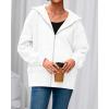 imageBTFBM Hoodies for Women Zip Up jacket Drawstring Spring Fashion 2026 Trendy Long Sleeve Sweatshirt Clothing OutfitsWhite