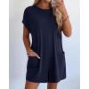 imageBTFBM Rompers for Women Summer 2026 Casual Dressy One Piece Shorts Tshirt Pants Jumpsuit Beach Vacation Clothes OutfitNavy Blue