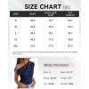 imageBTFBM Spring Tops for Women Trendy Off The Shoulder Top Sleeveless Ruched Going Out Solid Tank Blouses Fashion ClothingNavy