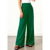 imageBTFBM Wide Leg Pants Woman 2026 High Waisted Button Business Casual Dressy Trousers Office Work Palazzo Pants PocketsGreen