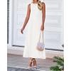 imageBTFBM Women Tank Midi Dress Summer Crewneck Sleeveless Pleated A Line Business Casual Formal Sweater Spring Dresses 2026White