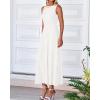 imageBTFBM Women Tank Midi Dress Summer Crewneck Sleeveless Pleated A Line Business Casual Formal Sweater Spring Dresses 2026White