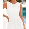 imageBTFBM Women Tank Midi Dress Summer Crewneck Sleeveless Pleated A Line Business Casual Formal Sweater Spring Dresses 2026White