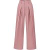 imageBTFBM Women High Waist Palazzo Pants Spring 2026 Casual Wide Leg Trousers Loose Work Office Business Suit Pant PocketsPink