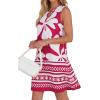 imageBTFBM Casual Summer Dresses for Women 2026 Spring Sleeveless Boho Floral Tank Mini Sun Dress Beach Vacation SundressesFloral White Red