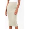imageBTFBM Womens Pencil Skirt 2026 Spring Below Knee Bodycon Stretch High Waist Midi Skirts for Business Casual Office WorkBeige