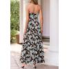imageBTFBM Summer Maxi Dresses for Women 2026 Strapless Tube Top Floral Spring Wedding Guest Dress Beach Vacation OutfitsCoffee Blue Flower