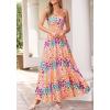 imageBTFBM Summer Maxi Dresses for Women 2026 Strapless Tube Top Floral Spring Wedding Guest Dress Beach Vacation OutfitsFloral White
