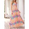 imageBTFBM Summer Maxi Dresses for Women 2026 Strapless Tube Top Floral Spring Wedding Guest Dress Beach Vacation OutfitsFloral White