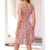 imageBTFBM Womens Summer Dresses 2026 Spring Casual Sleeveless Floral Knit Flowy ALine Mini Dress Pockets Beach SundressFloral Beige Red