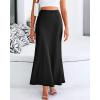 imageBTFBM Skirts for Women Summer 2026 Business Casual Outfits High Waist Cocktail Party Wedding Mermaid Spring Maxi SkirtBlack