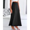 imageBTFBM Skirts for Women Summer 2026 Business Casual Outfits High Waist Cocktail Party Wedding Mermaid Spring Maxi SkirtBlack