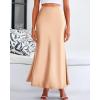 imageBTFBM Skirts for Women Summer 2026 Business Casual Outfits High Waist Cocktail Party Wedding Mermaid Spring Maxi SkirtChampagne