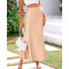 imageBTFBM Skirts for Women Summer 2026 Business Casual Outfits High Waist Cocktail Party Wedding Mermaid Spring Maxi SkirtChampagne