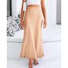 imageBTFBM Skirts for Women Summer 2026 Business Casual Outfits High Waist Cocktail Party Wedding Mermaid Spring Maxi SkirtChampagne