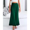 imageBTFBM Skirts for Women Summer 2026 Business Casual Outfits High Waist Cocktail Party Wedding Mermaid Spring Maxi SkirtDark Green