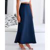 imageBTFBM Skirts for Women Summer 2026 Business Casual Outfits High Waist Cocktail Party Wedding Mermaid Spring Maxi SkirtNavy