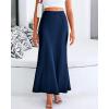 imageBTFBM Skirts for Women Summer 2026 Business Casual Outfits High Waist Cocktail Party Wedding Mermaid Spring Maxi SkirtNavy