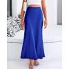 imageBTFBM Skirts for Women Summer 2026 Business Casual Outfits High Waist Cocktail Party Wedding Mermaid Spring Maxi SkirtRoyal Blue