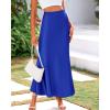 imageBTFBM Skirts for Women Summer 2026 Business Casual Outfits High Waist Cocktail Party Wedding Mermaid Spring Maxi SkirtRoyal Blue