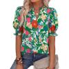Floral Green Multi