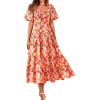 Floral White Red