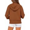imageBTFBM Hoodies For Women Sweatshirt Fall Fashion Clothing 2026 Long Sleeve Fleece Jacket Winter Outfits Y2k Zip Up HoodieBrown