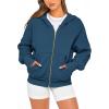 imageBTFBM Hoodies For Women Sweatshirt Fall Fashion Clothing 2026 Long Sleeve Fleece Jacket Winter Outfits Y2k Zip Up HoodieDark Blue