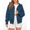 imageBTFBM Hoodies For Women Sweatshirt Fall Fashion Clothing 2026 Long Sleeve Fleece Jacket Winter Outfits Y2k Zip Up HoodieDark Blue
