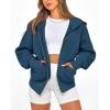 imageBTFBM Hoodies For Women Sweatshirt Fall Fashion Clothing 2026 Long Sleeve Fleece Jacket Winter Outfits Y2k Zip Up HoodieDark Blue