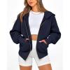 imageBTFBM Hoodies For Women Sweatshirt Fall Fashion Clothing 2026 Long Sleeve Fleece Jacket Winter Outfits Y2k Zip Up HoodieNavy