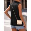imageBTFBM Blazers For Women Spring Button Down Loose Vest Tops For Women Work Business Casual Outfits Summer Fashion 2026Black