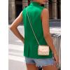 imageBTFBM Blazers For Women Spring Button Down Loose Vest Tops For Women Work Business Casual Outfits Summer Fashion 2026Green