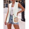 imageBTFBM Blazers For Women Spring Button Down Loose Vest Tops For Women Work Business Casual Outfits Summer Fashion 2026White