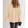 imageBTFBM Oversized Cardigan Sweaters for Women Trendy Fall Fashion 2025 Button Down Long Sleeve Chunky Knit CardigansBeige